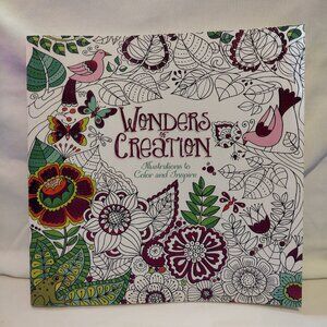 Wonders of Creation Coloring Book: Illustrations to Color and Inspire